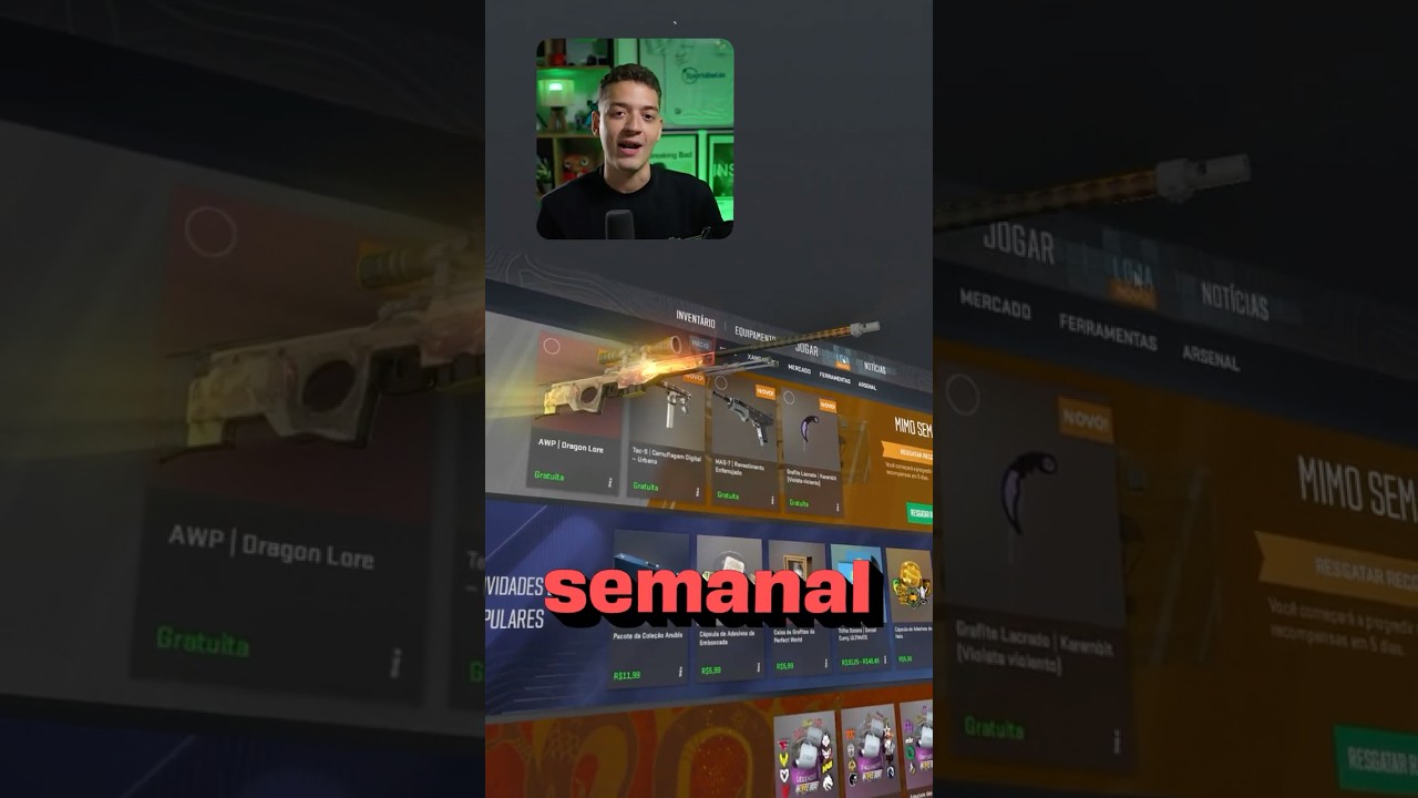 QUAL &Eacute; O MELHOR ITEM DO MIMO SEMANAL NO CS 2?
