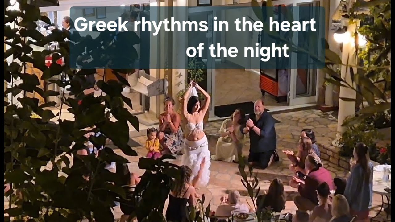 Greek rhythms in the heart of the night, Paleokastritsa, Corfu, Greece #dance #party #restaurant