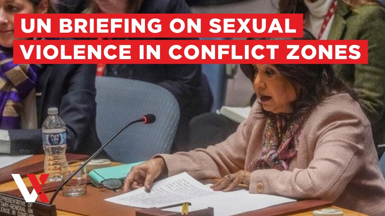 LIVE | UN Briefing On Sexual Violence In Conflict Zones | VERTEX