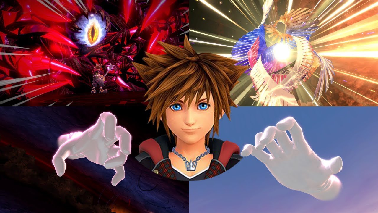 Super Smash Bros Ultimate Sora VS All Bosses