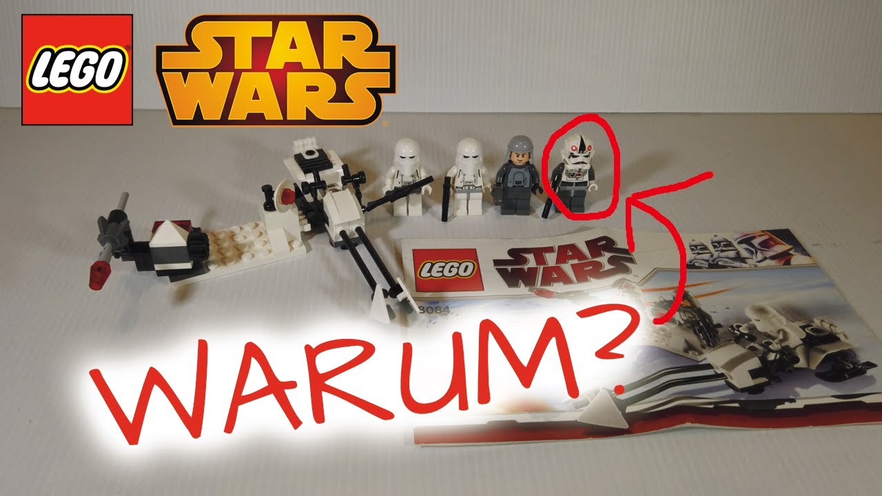 Wird das Hoth Battle Pack (2022) auch so? Lego Star Wars 8084 Snowtrooper Battle Pack Review Klemmba