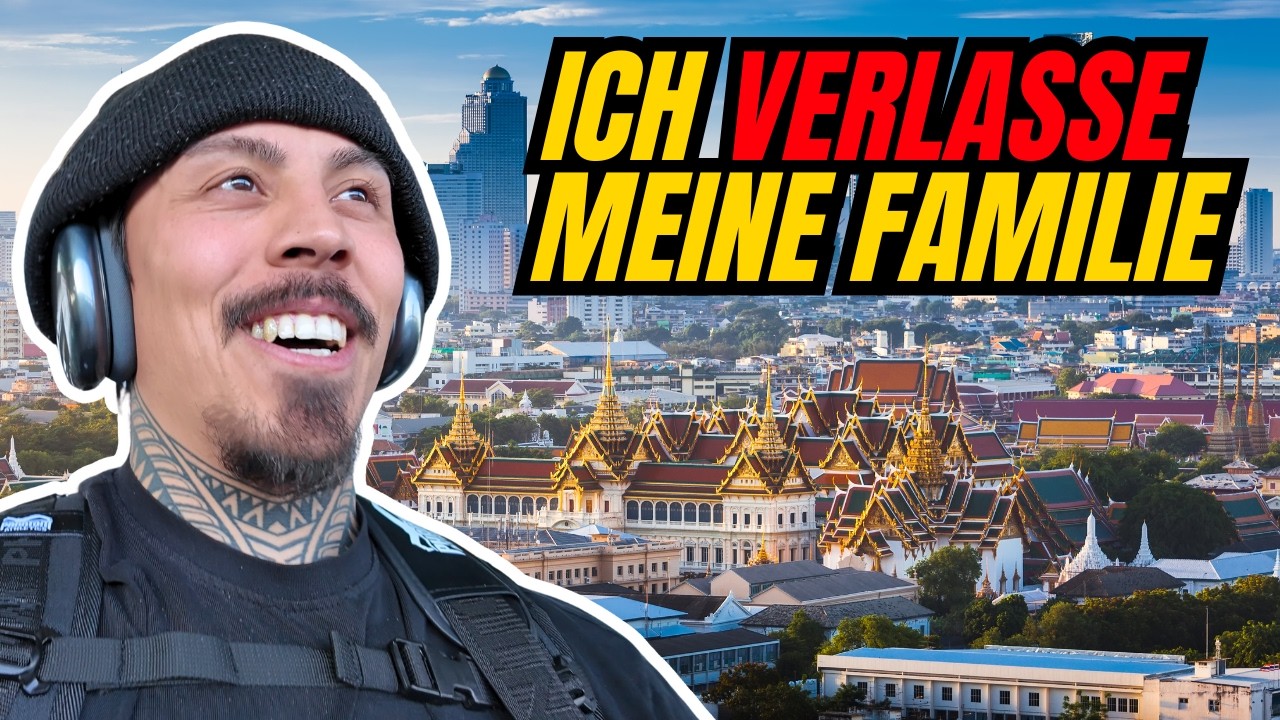 Ich reise nach THAILAND! FLUGHAFEN VLOG