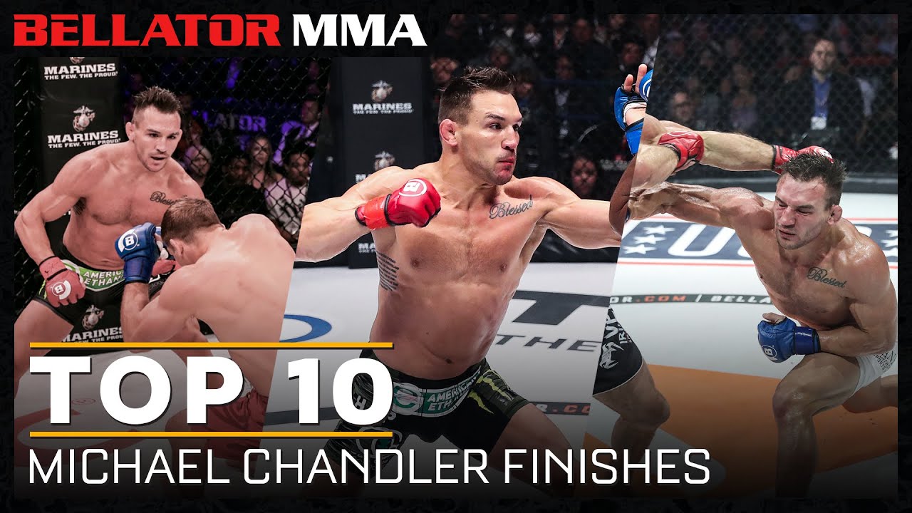 Top 10 Michael Chandler Finishes | Bellator MMA