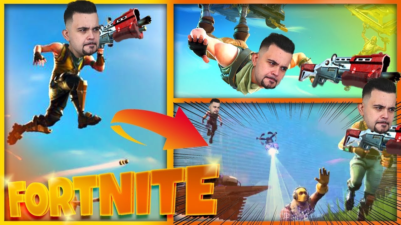 Fortnite : Finalmente ci sono Riuscito in Live , Kill in Volo dalla SkyBase