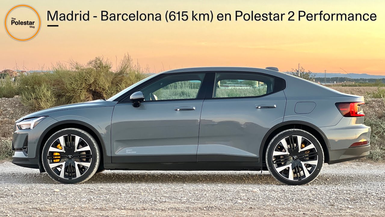 Madrid-Barcelona [615 km ☀️] en un Polestar 2: tiempo, costes y experiencia || The Polestar #Vlog 21