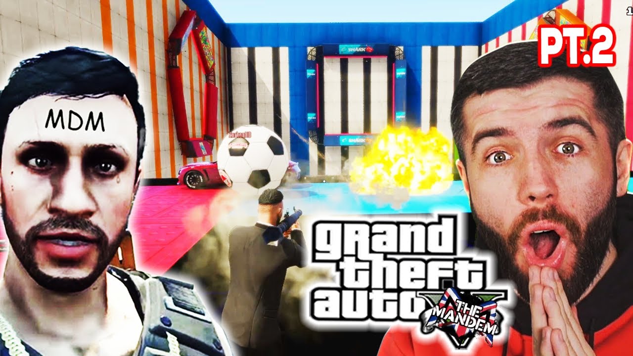 THE MANDEM VS ZERKAA GTA V ONLINE RACES