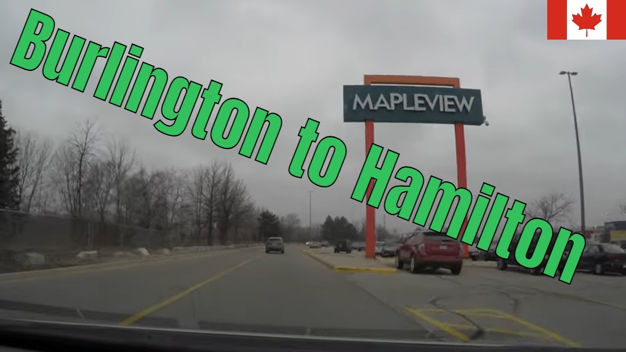 Burlington to Hamilton (Mapleview Mall to Mohawk Road) via Highway QEW & 403