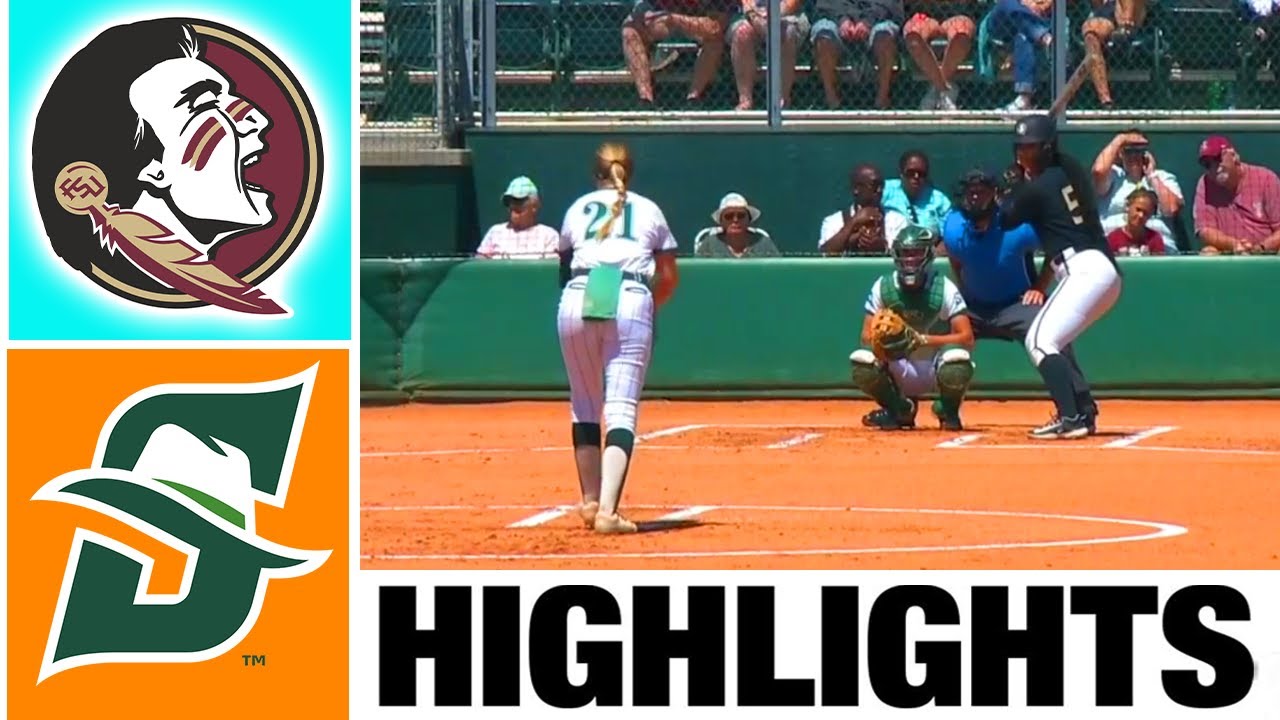 #5 Florida State vs Stetson Highlights | NCAA Softball Highlights | 2023 College Softball