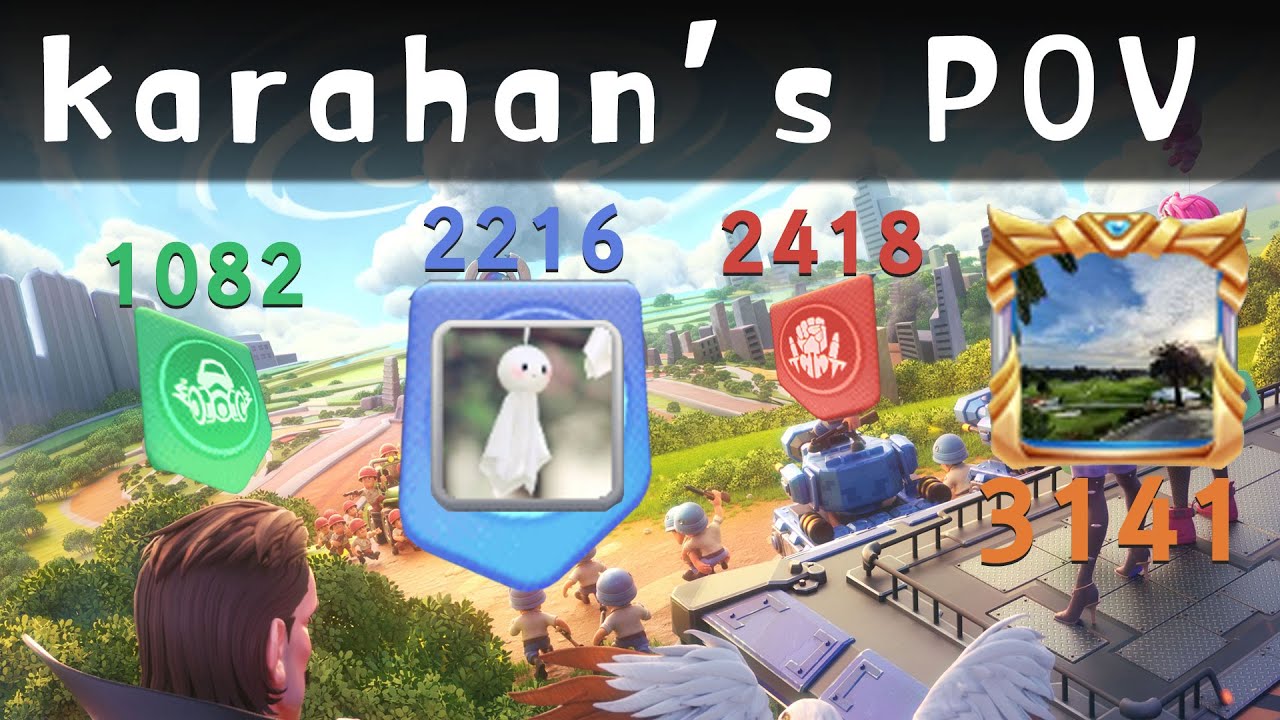 karahan | Topwar 거인의 협곡 3141 vs 2216 vs 1082 vs 2418 | TW Titan Canyon 3141 vs 2216 vs 1082 vs 2418
