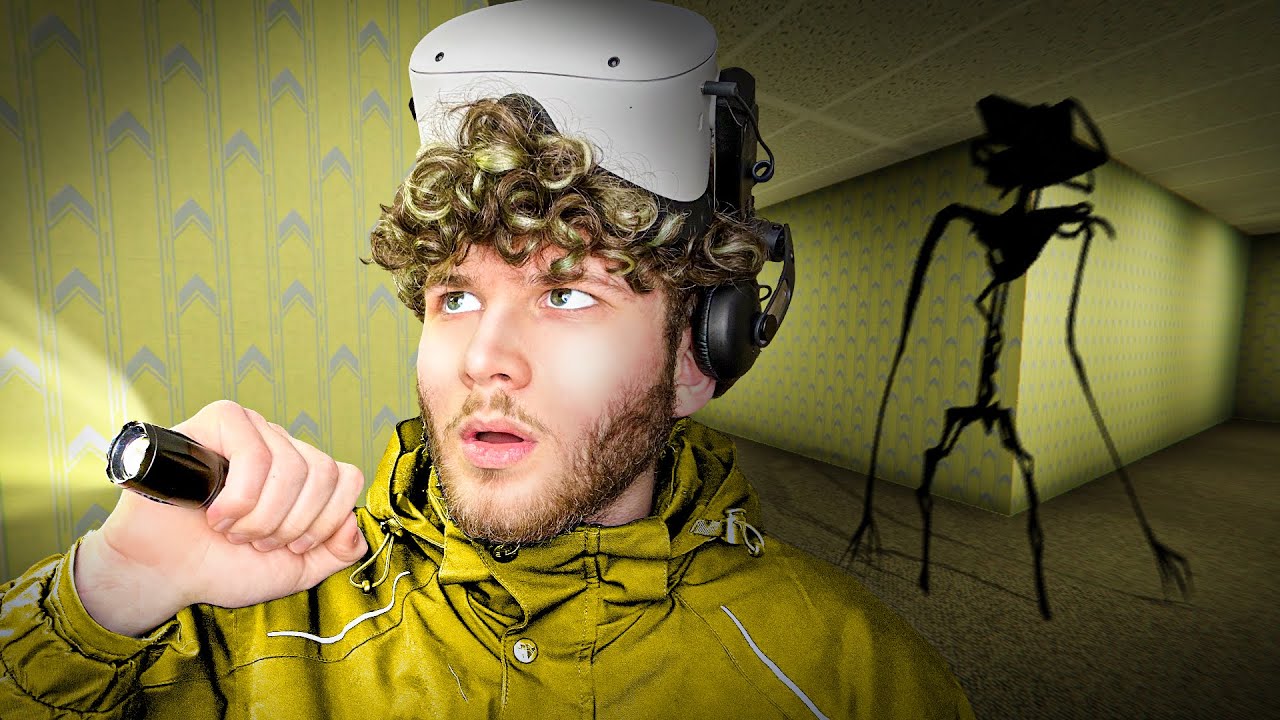 Это самая страшная игра Backrooms VR…