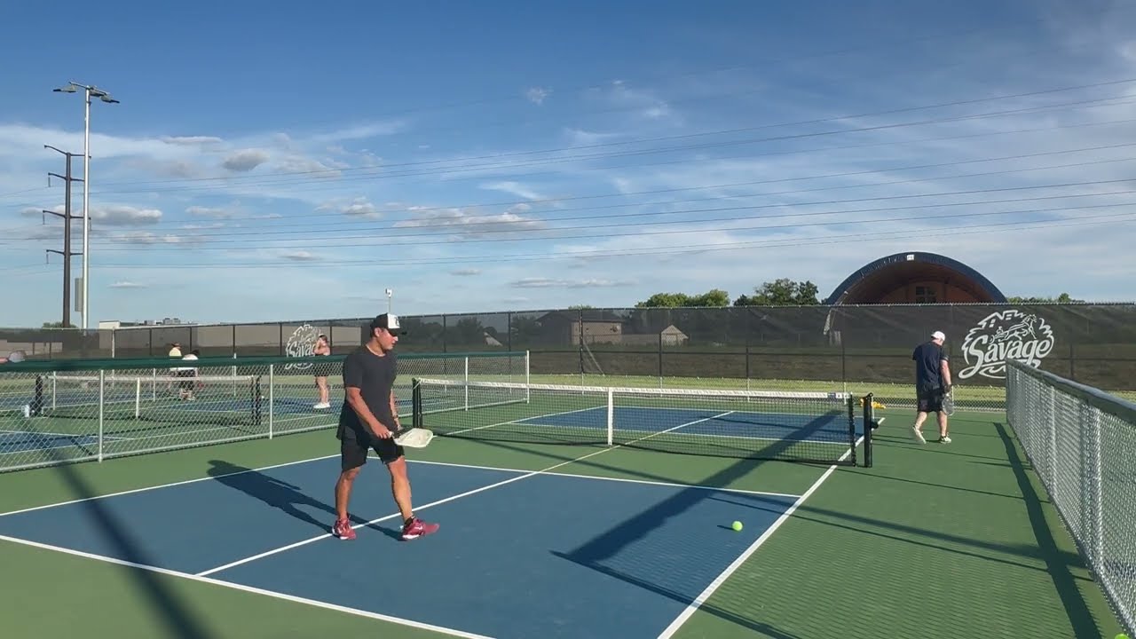 #703 Skinny Singles Pickleball - Dan Patch Tournament - Game 2 | Savage, MN | Open Vision