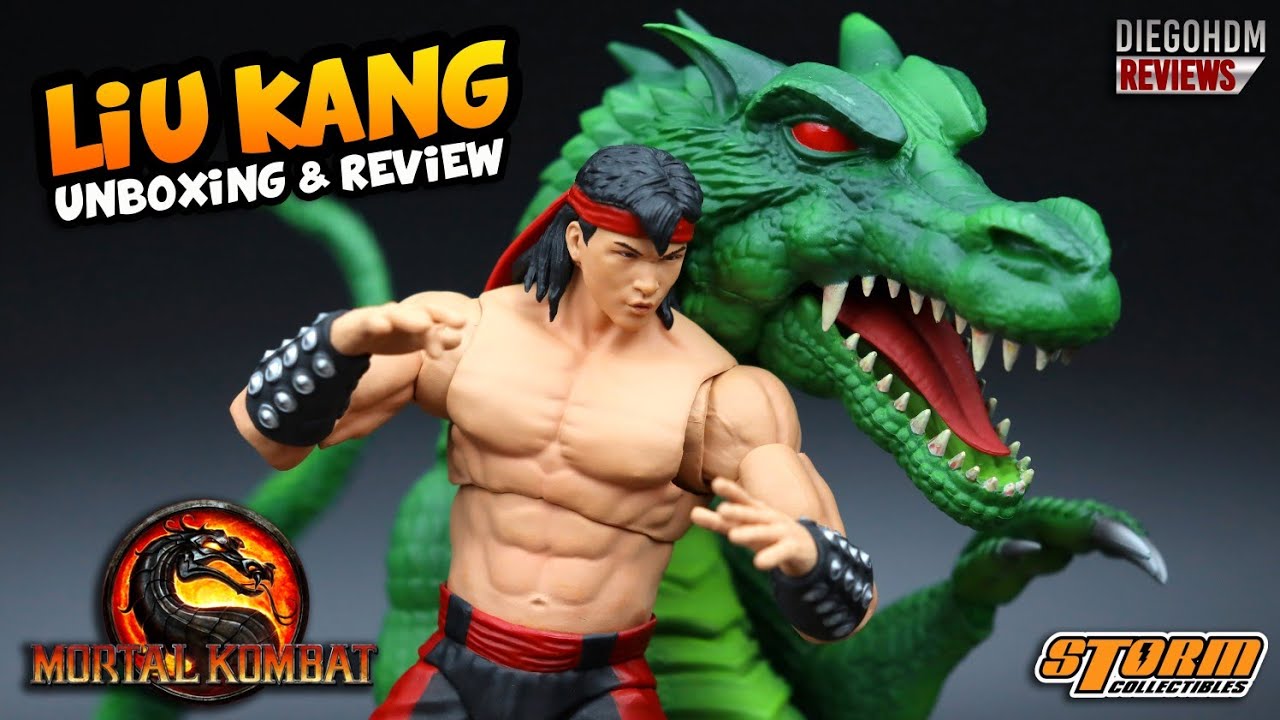 LIU KANG Mortal Kombat Storm Collectibles Unboxing e Review BR / DiegoHDM