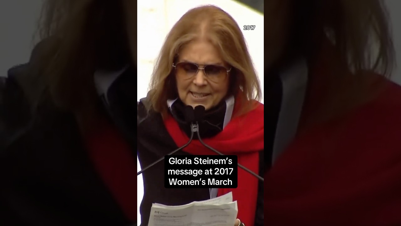 Gloria Steinem's message at 2017 Women's March #shorts
