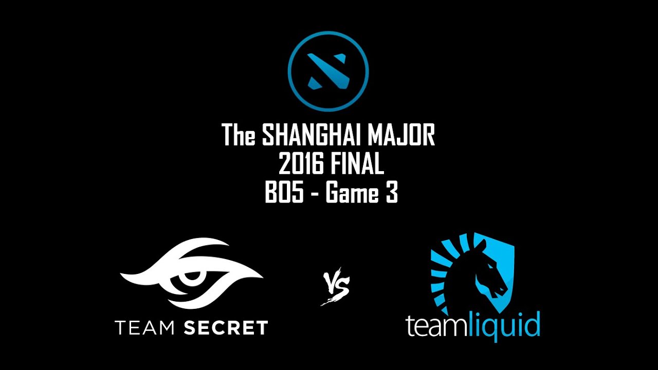 Shanghai Major 2016 Final - Secret VS Liquid (Game 3)