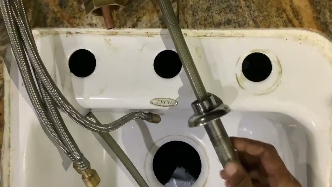 How to remove Pfister Marielle kitchen faucet