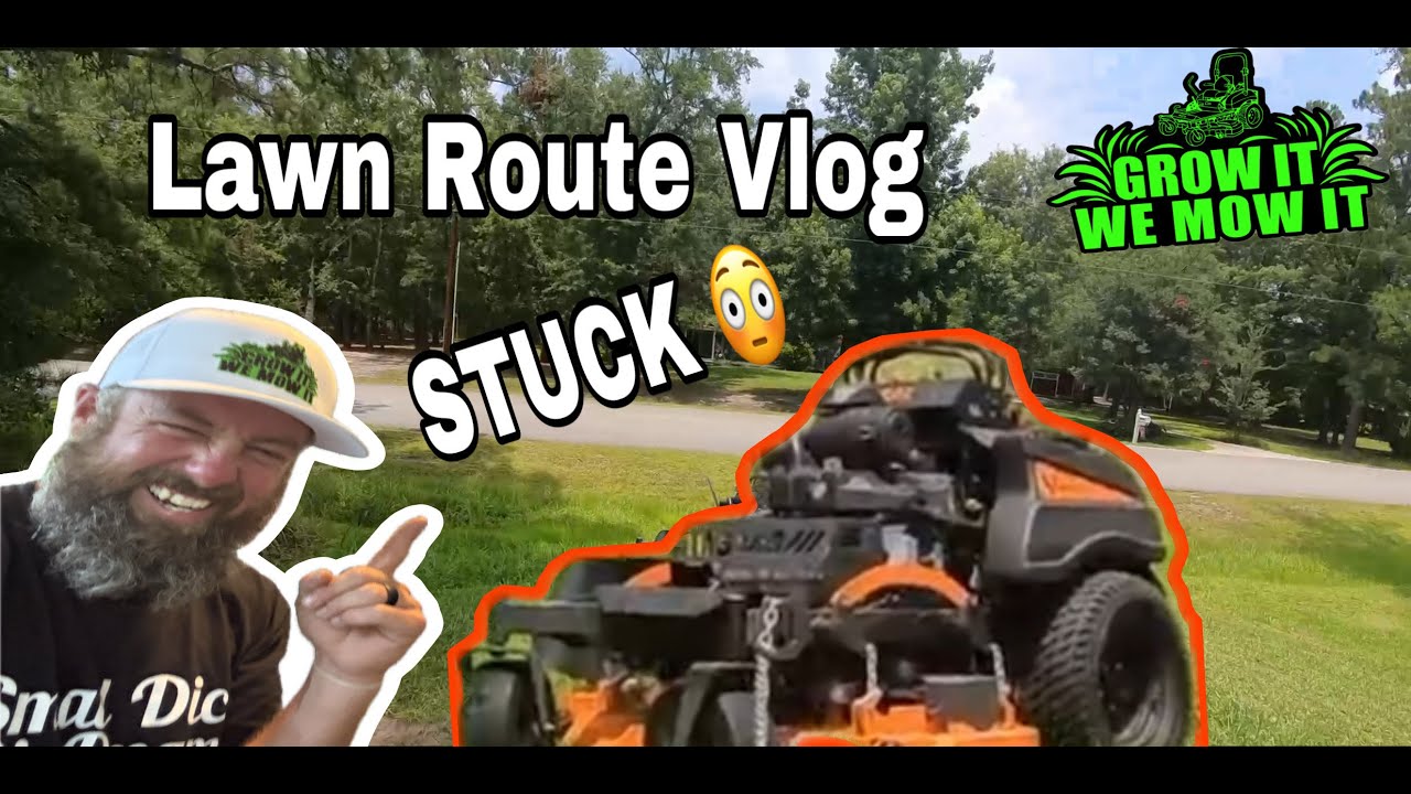 Lawn Route Vlog 2 #growitwemowit #lawncare #vlog
