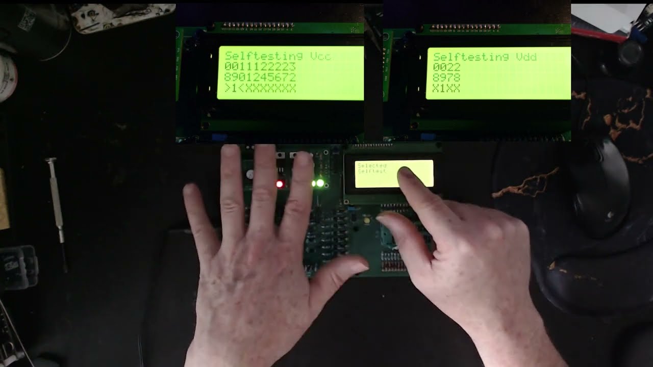 Retro Chip Tester Pro (RCT PRO) Self test failures