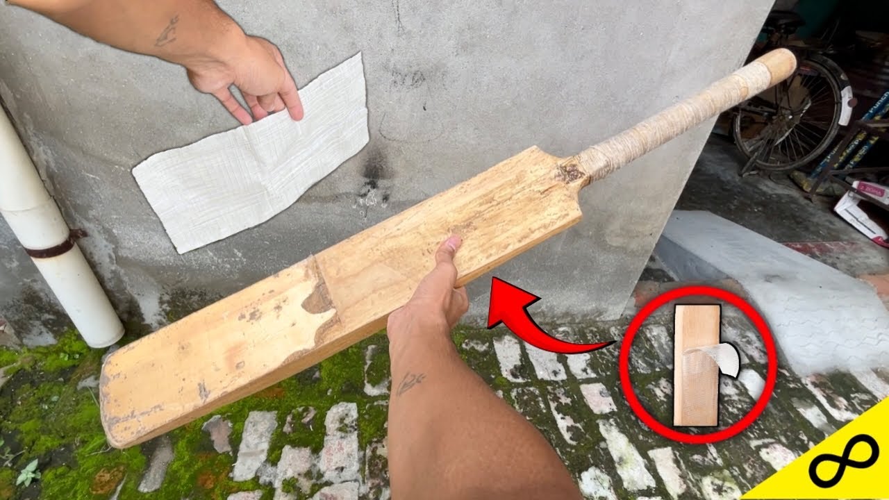 How to make Cricket Bat English Tape