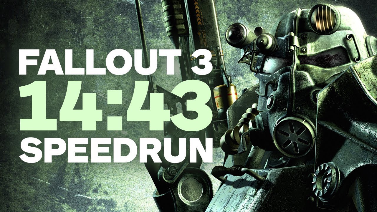 Fallout 3 Finished In Under 15 Minutes - Speedrun