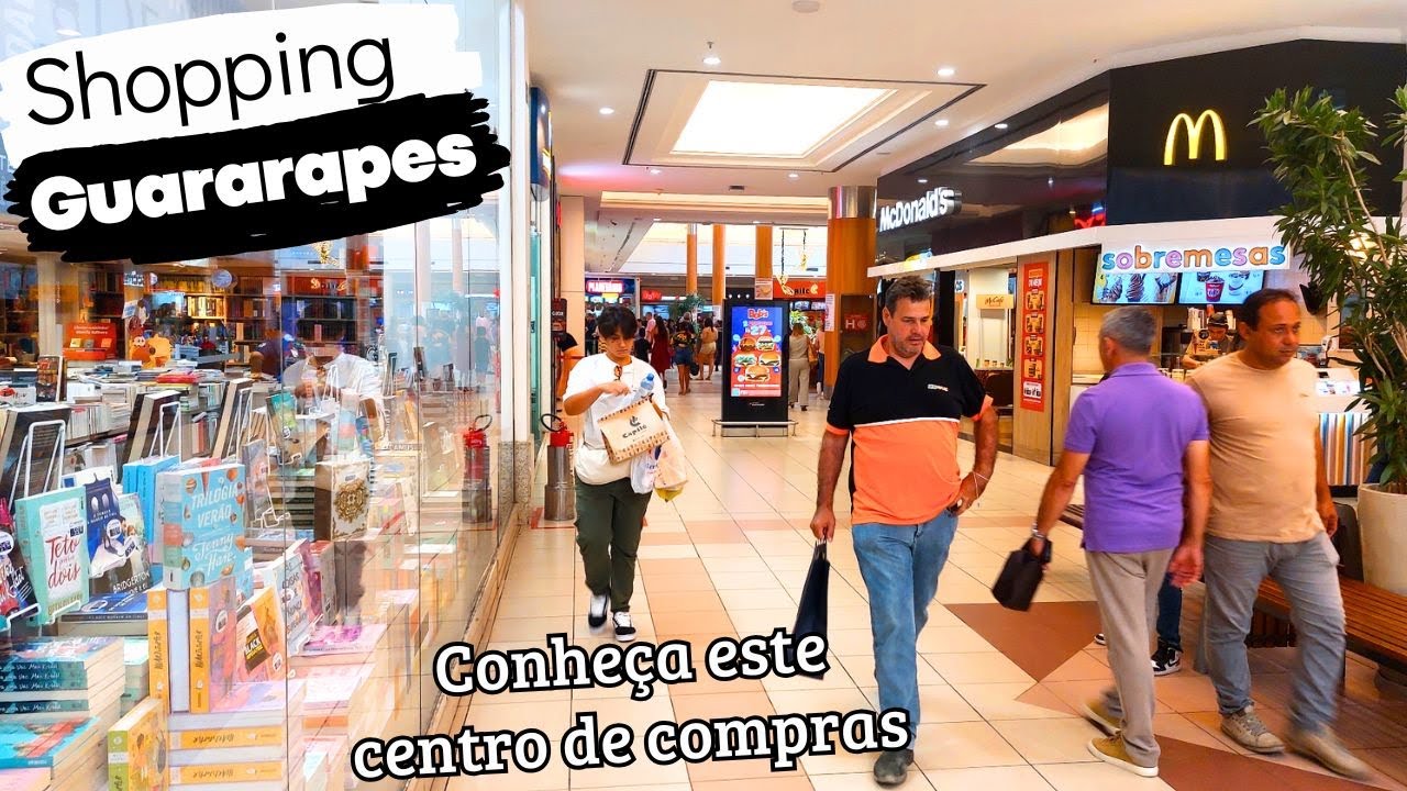 Conheça o Shopping Guararapes - um lindo centro de compras em Recife