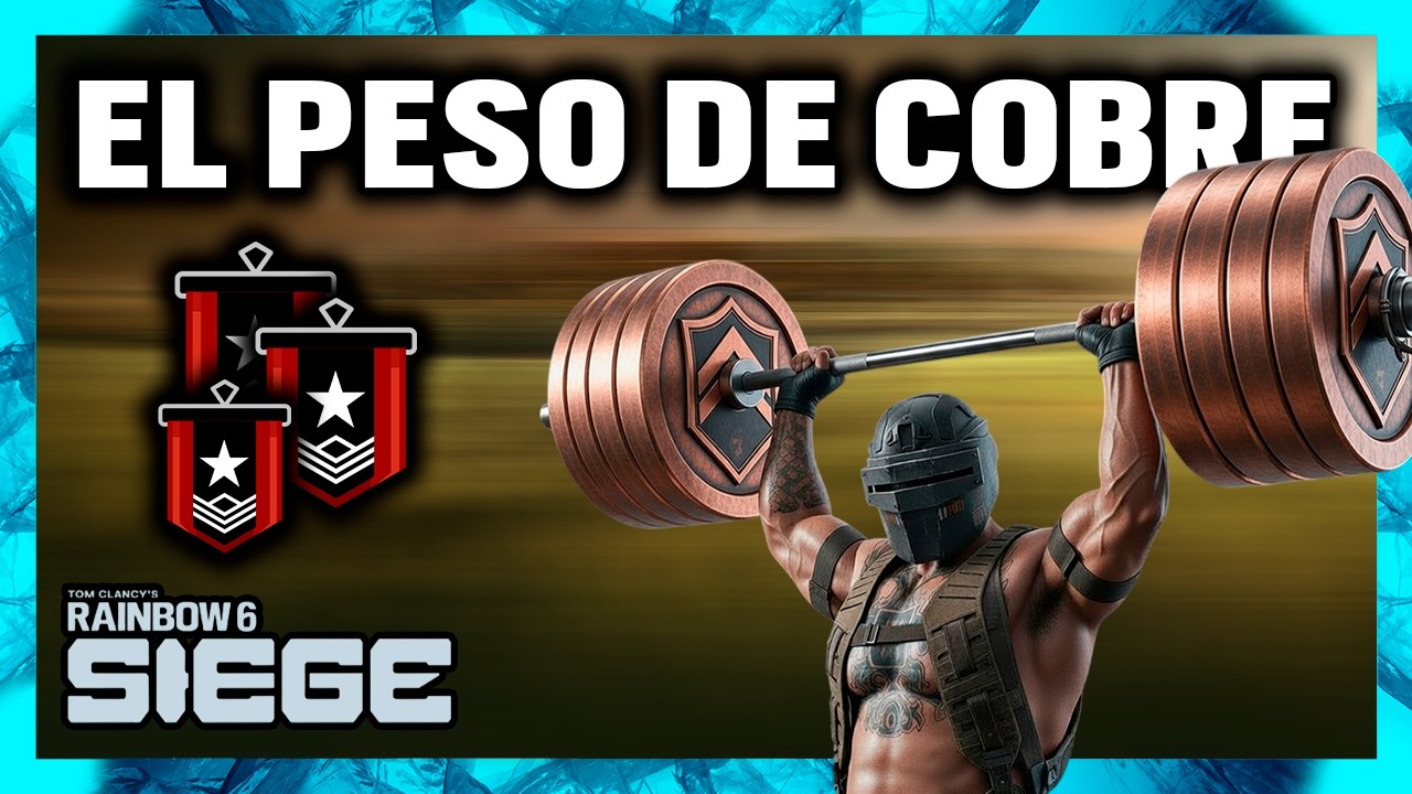 Ni en MODO TACTICO se ganaba esta RANKED | Rainbow Six Siege X