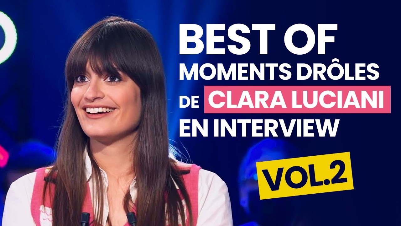 BEST OF moments drôles de Clara Luciani en interview Vol. 2