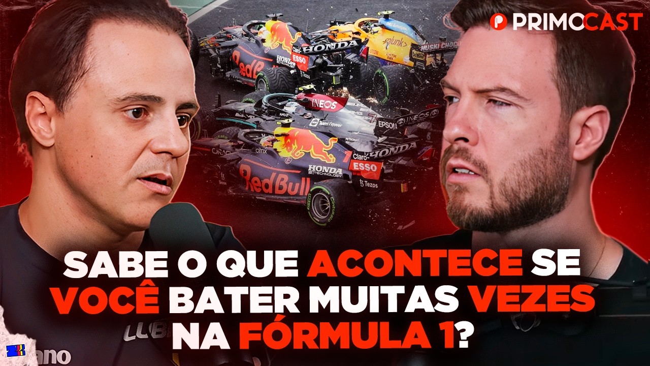 QUEM PAGA A CONTA DA BATIDA NA FÓRMULA 1? (FELIPE MASSA EXPLICA) | PrimoCast 423