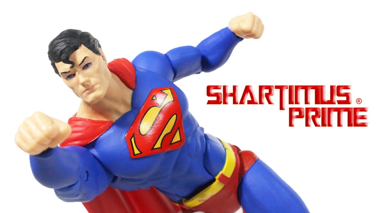DC Icons Superman Man of Steel Comic DC Collectibles 6 Inch Scale Toy Action Figure Review