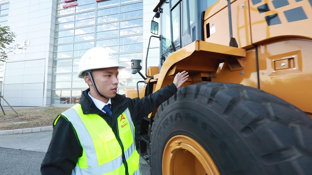 Sany Wheel Loader SW405K Walkaround