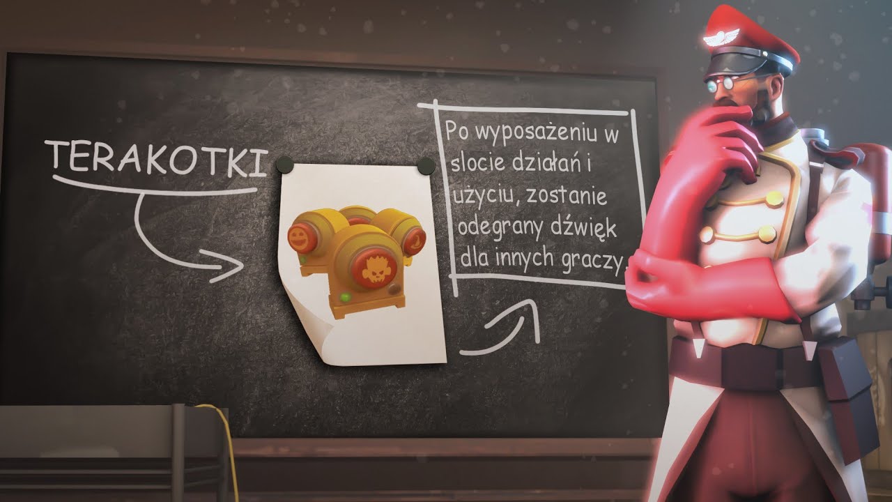 Wszystkie rodzaje Terkotek w Team Fortress 2