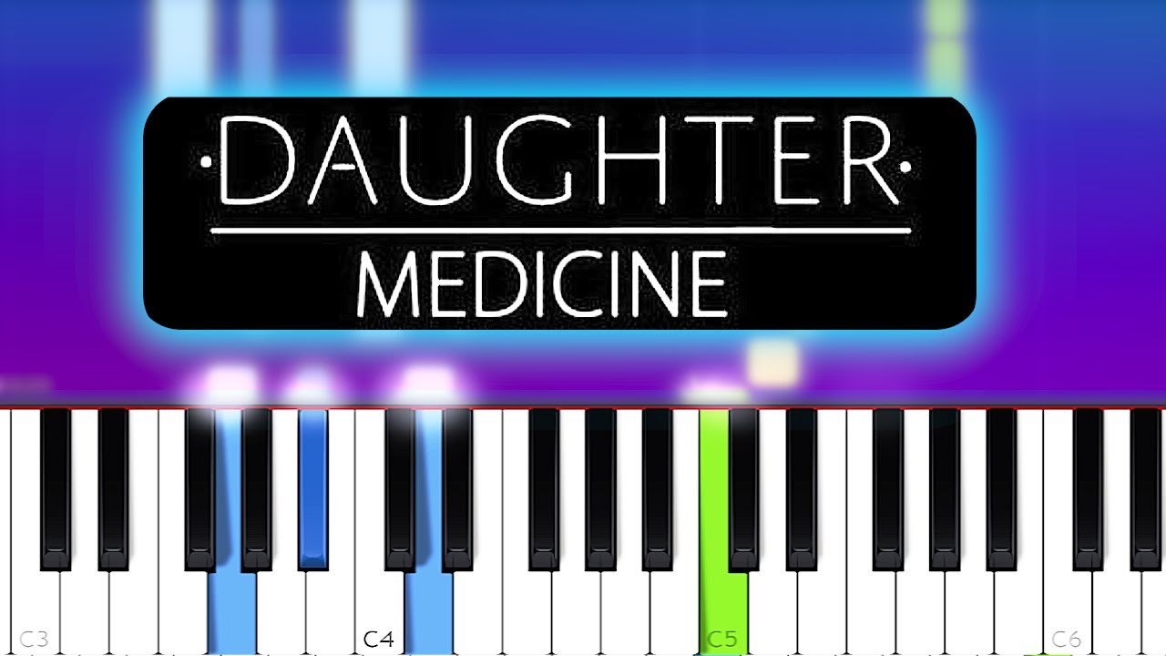 Daughter - Medicine (Piano Tutorial)