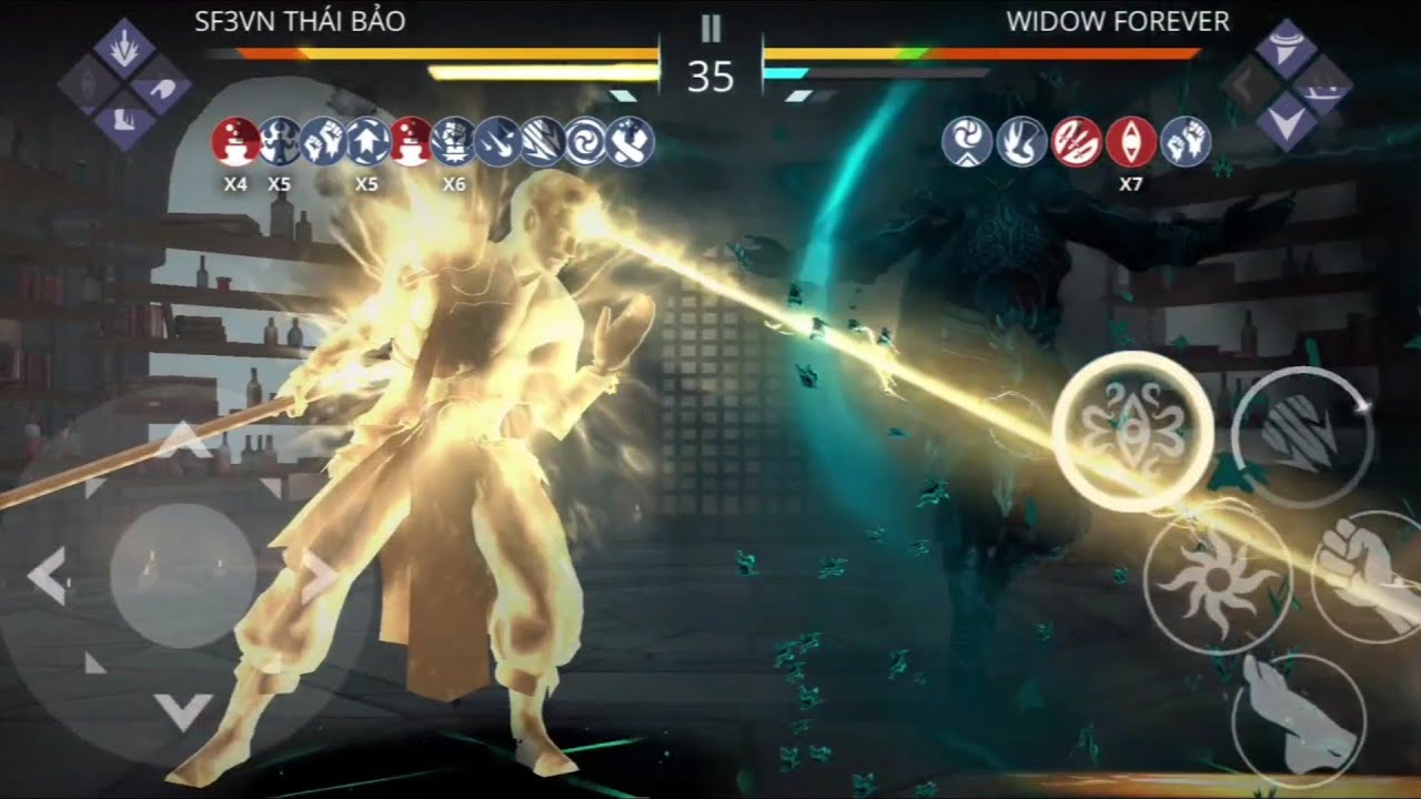 Shadow Fight 3: Vs All Bosses Stage 3 Dynasty Tower