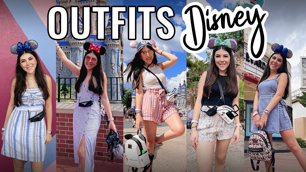 OUTFITS para DISNEY WORLD ✨ ¿Qué ropa llevar para el calor? / Dani Godinez