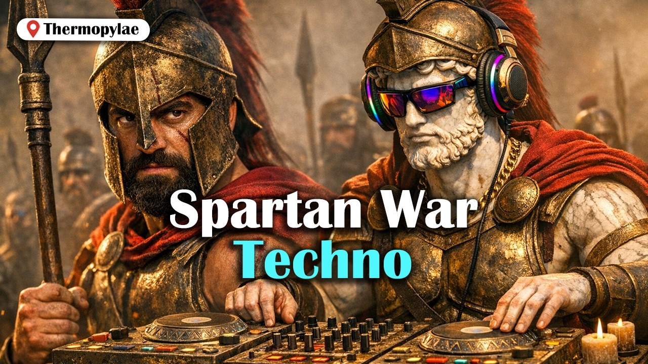 Dark Spartan Minimal & Melodic Techno | What the 300 Warriors Heard Before Battle