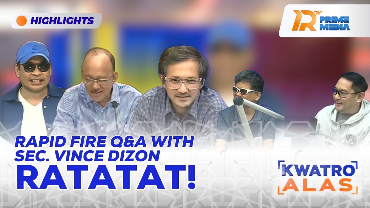 Rumaratsadang Q&A with Sec. Vince Dizon | Kwatro Alas