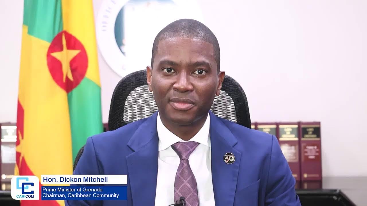The Honourable Dickon Mitchell, #CARICOM Chair and PM Grenada