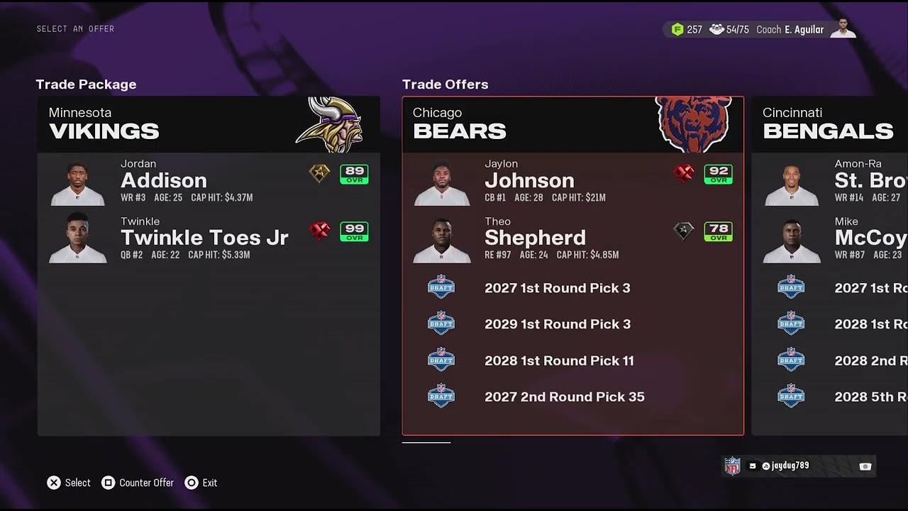 Gettin traded...