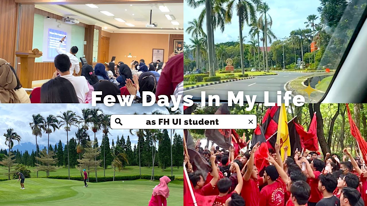 College Life Series ep. 4: Parade UI, Offline Class, Golf, etc,
