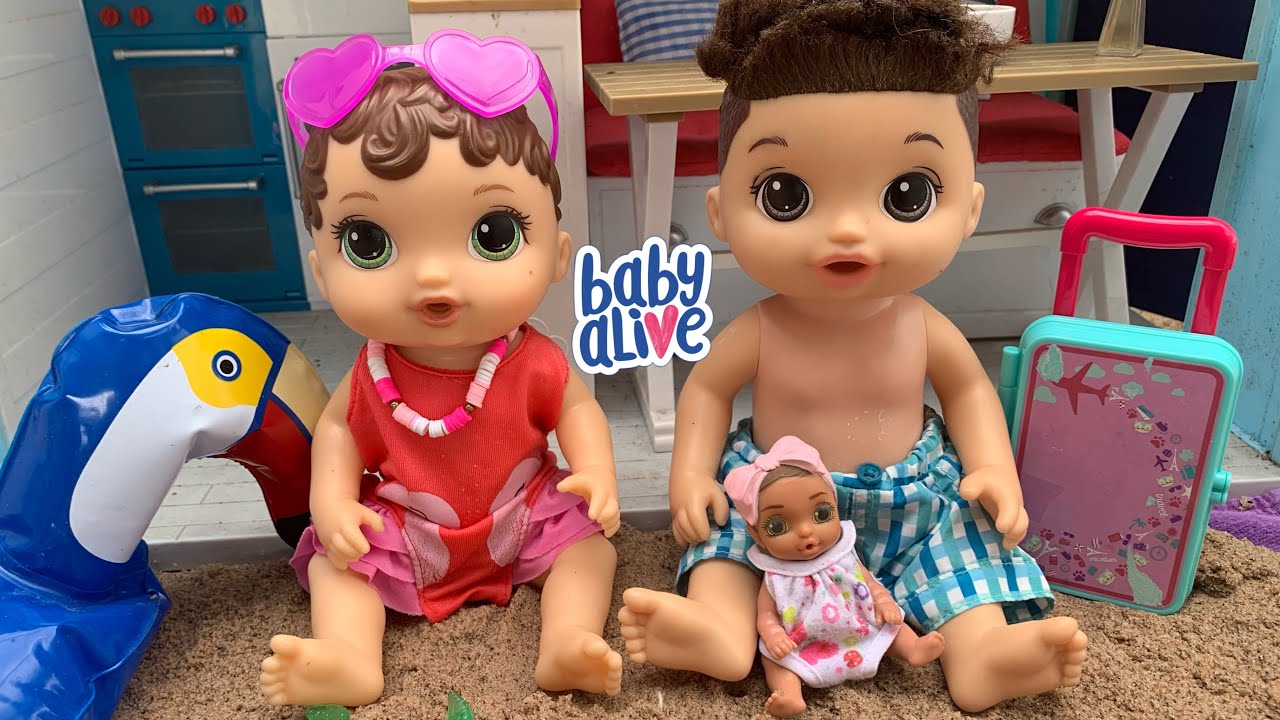 Baby Alive Vacation Morning Routine 🏖