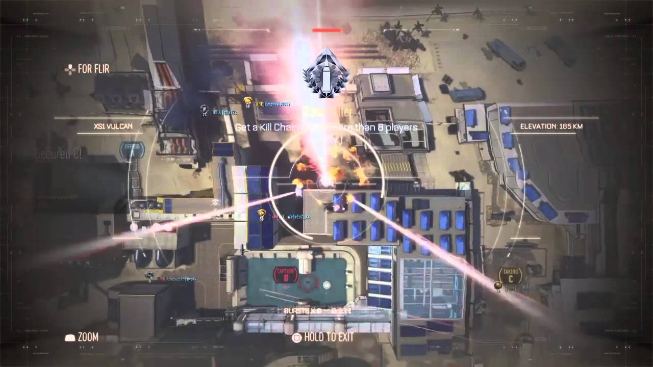 How to do the Chain killer challenge (+8) CoD AW