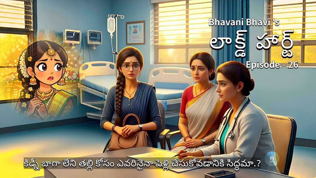 లాక్డ్ హార్ట్ 26 | Locked Heart | కిడ్నీ ఫెయిల్  తల్లి కోసం ఎవరినైనా పెళ్లి చేసుకోవడానికి సిద్ధమా?  