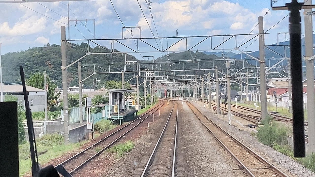 両毛線前面展望 伊勢崎→桐生 ＜Cabview Japanrail JR Ryōmō Line Isesaki → Kiryū＞