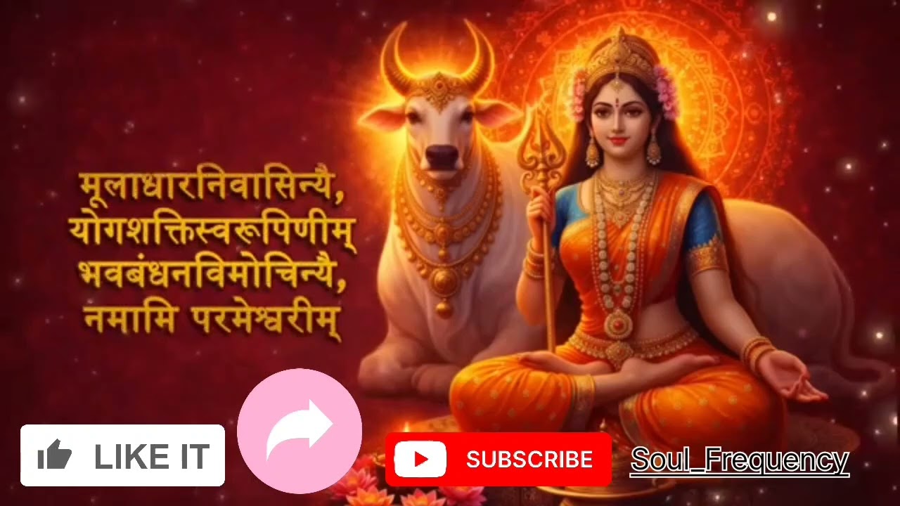 🔱नवरात्रि Day1🔱🙏सुनिए उनकी पावन स्तुति🌺#ShailputriMata#NavratriSpecial#DurgaPuja#Bhakti#maa 🪷✨🌼♥️