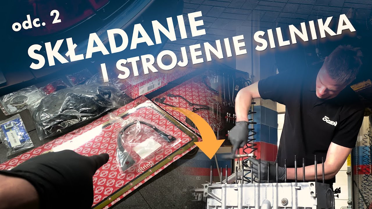 SKŁADAM SILNIK DRIFTOWOZU OD NOWA