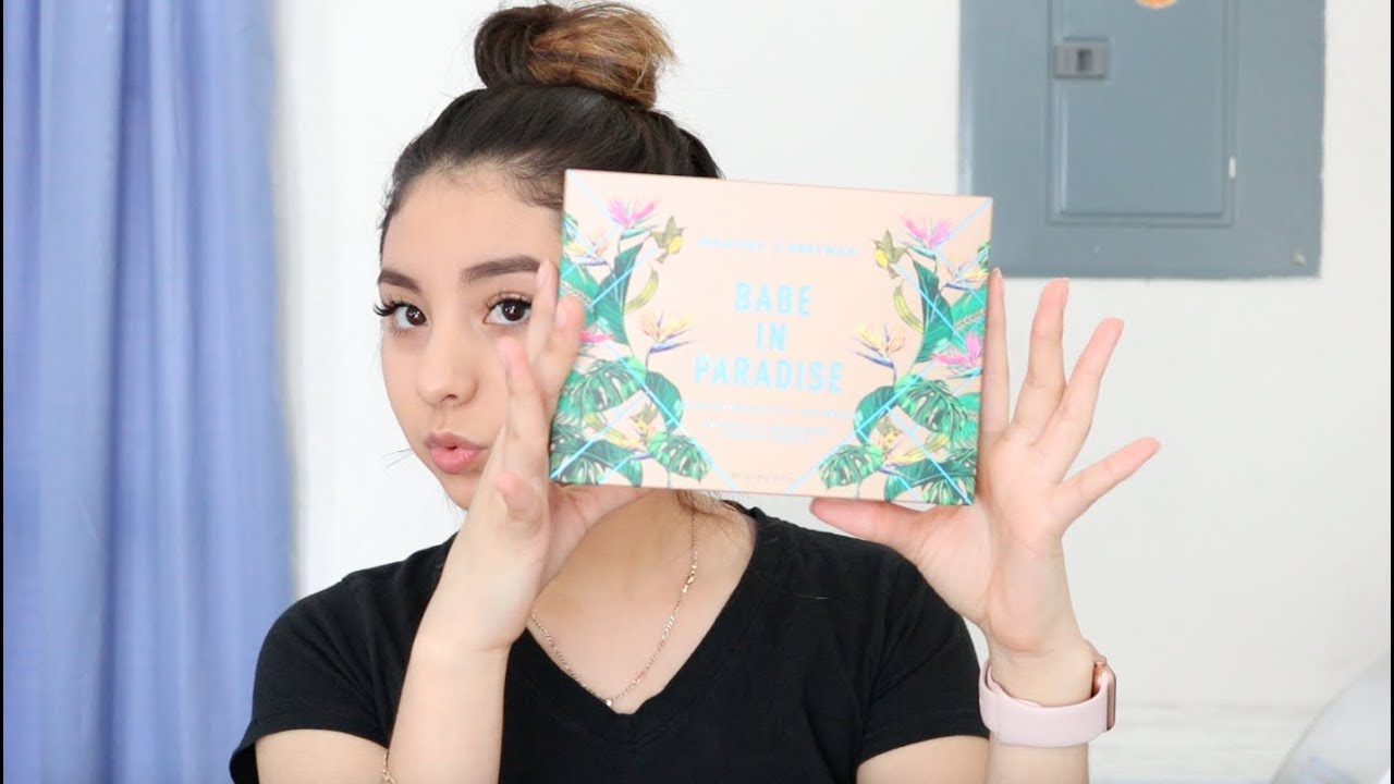 MORPHE X BRETMAN Babe in Paradise Highlighter Palette Review!