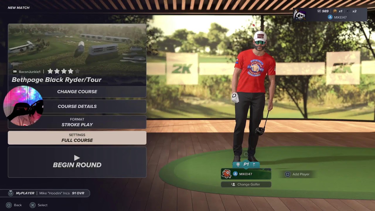PGA 2k25: My Career (Hoodini) S2: Valero Texas Open & Senior Tour Pro @ Streamsong Black! ⛳