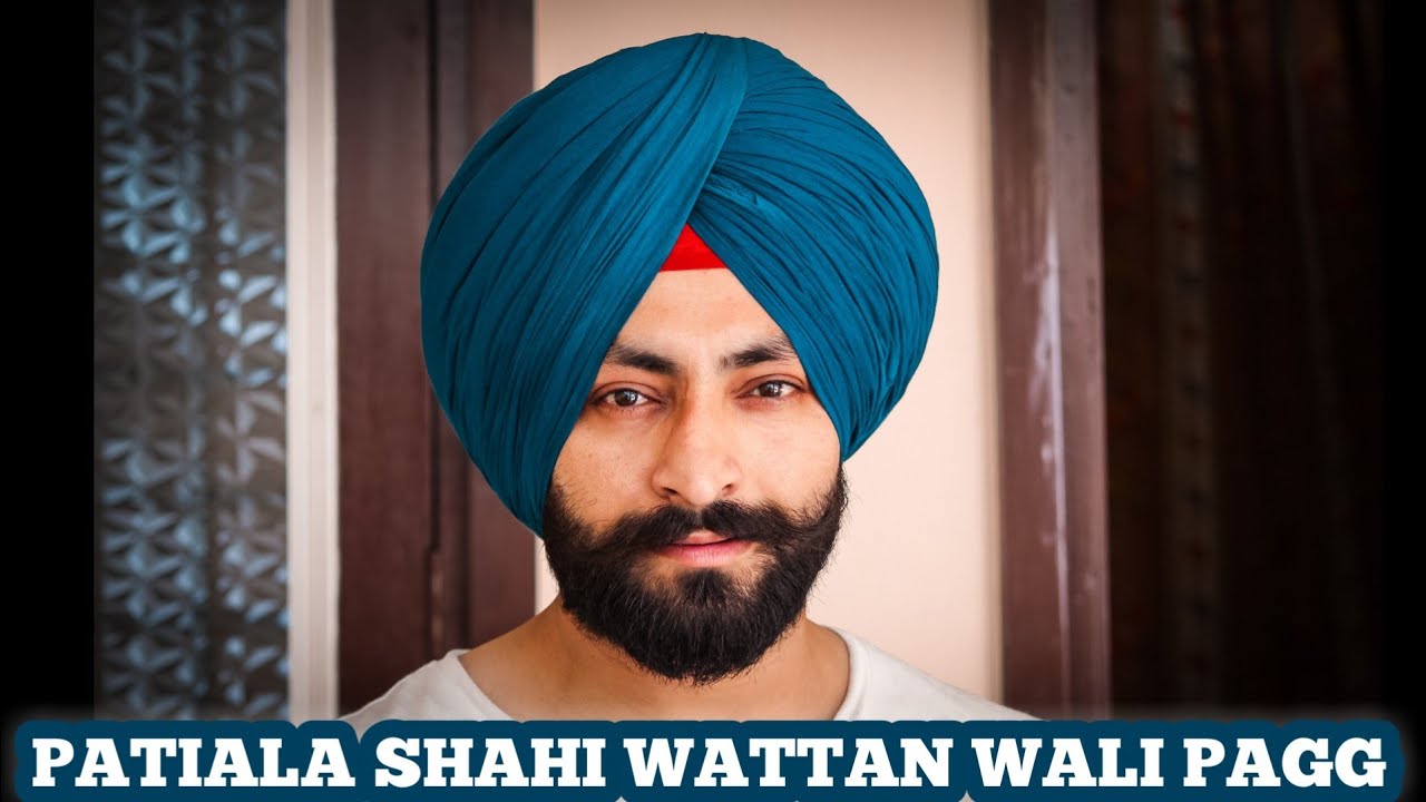 How To Tie Patiala Shahi Wattan Wali Pagg | Sikh Turban Tutorial | Punjabi Turban Style | Dastar