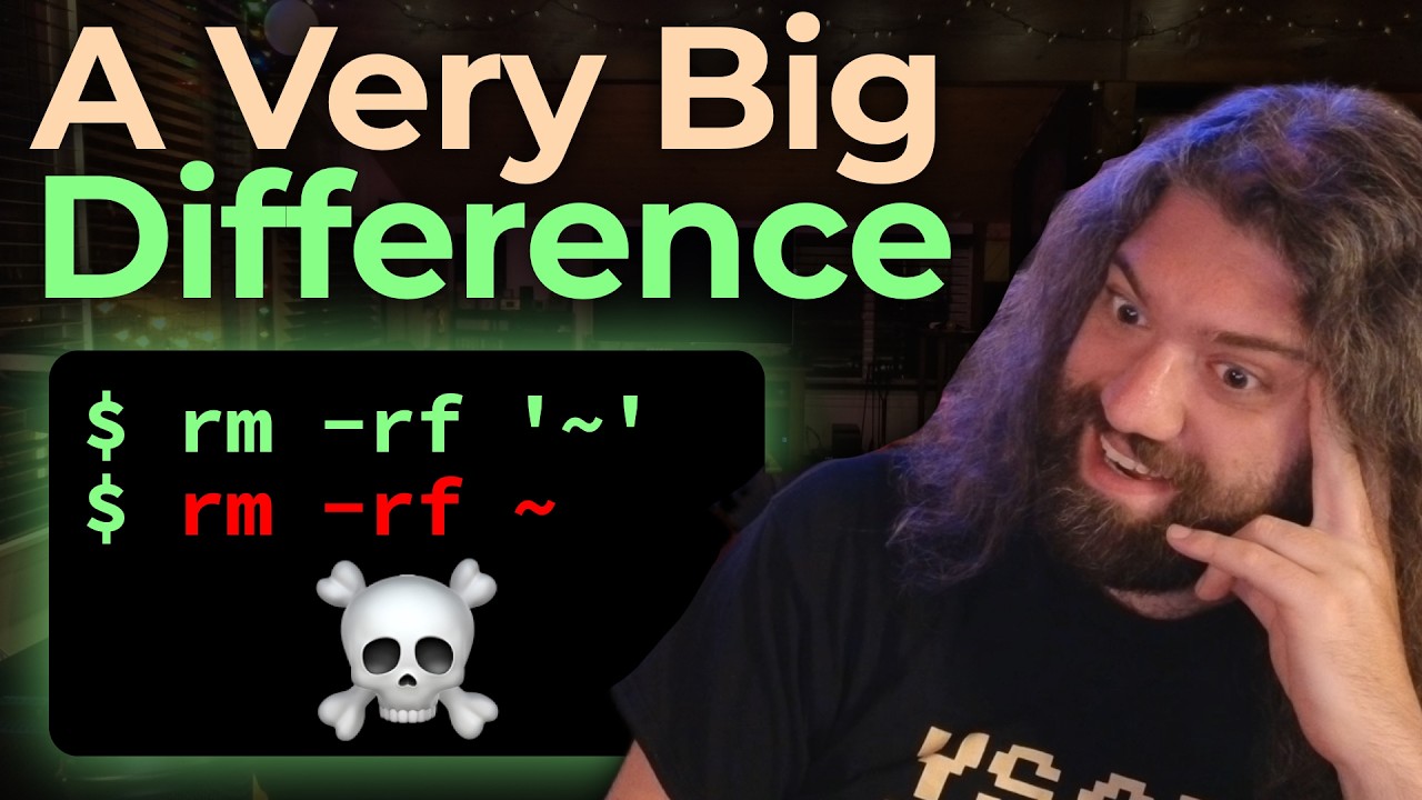 When Do Quotes Matter on The Terminal?