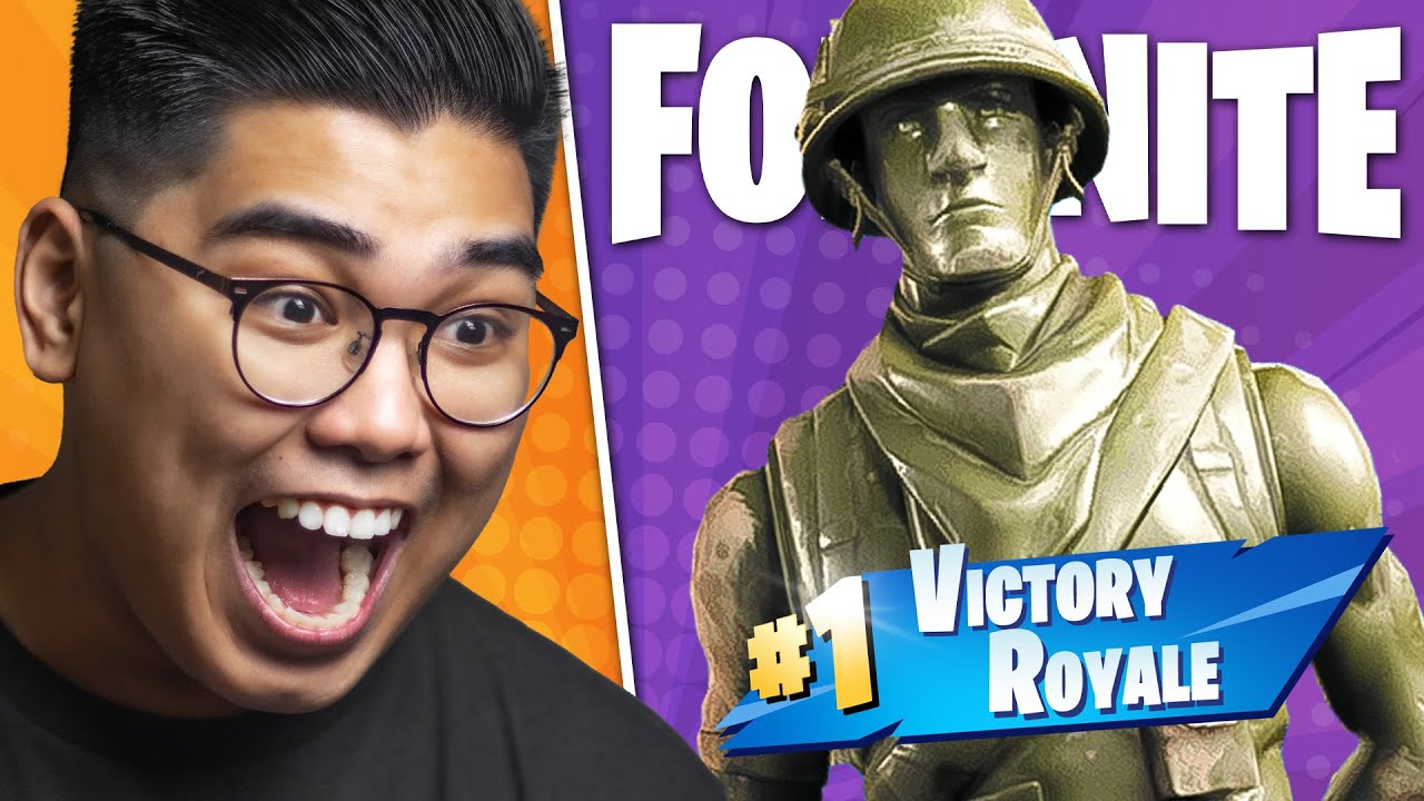 Playing Fortnite Battle Royale for the first time