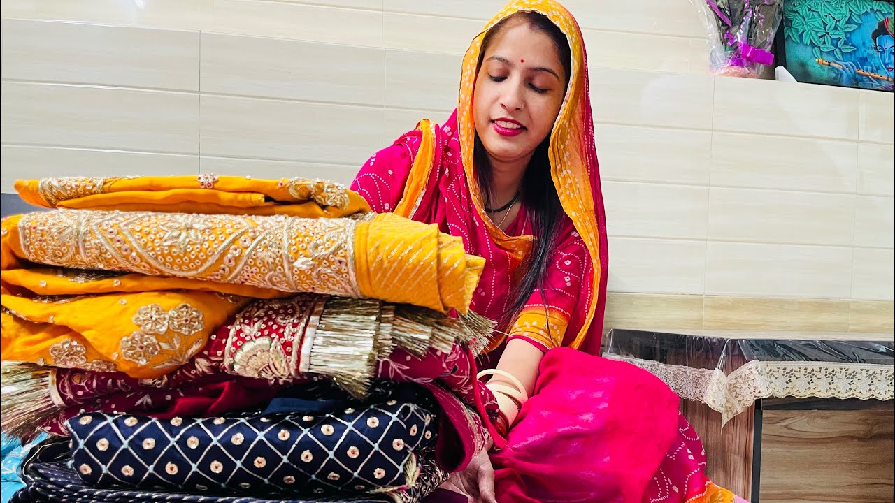 My poshak Collection || Rajputi Poshak || Usha Rathore vlogs